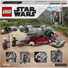 LEGO® Star Wars™ 75312 Boba Fett a jeho kosmická loď