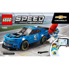 LEGO Speed Champions 75891 Chevrolet Camaro ZL1 Race Car