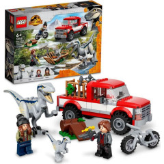 LEGO Jurassic World 76946 Odchyt velociraptorů Blue a Bety