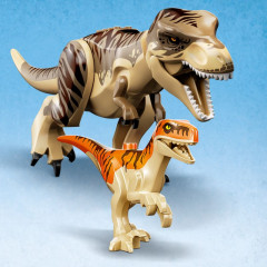 LEGO Jurassic World 76948 Útěk T-rexu a atrociraptoru