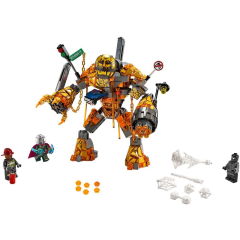 LEGO Super Heroes 76128 Boj s Molten Manem