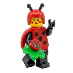 Lego 71029 Minifigurky 21. série - 04 - Dívka v kostýmu berušky 