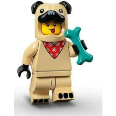 Lego 71029 Minifigurky 21. série - 05 - Chlapec v kostýmu mopse