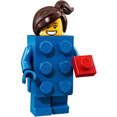 Lego 71021 Minifigurky 18. série - 3 - Kostým Modrá kostka