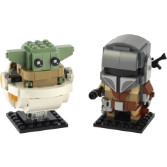 LEGO BrickHeadz 75317 Mandalorian a dítě