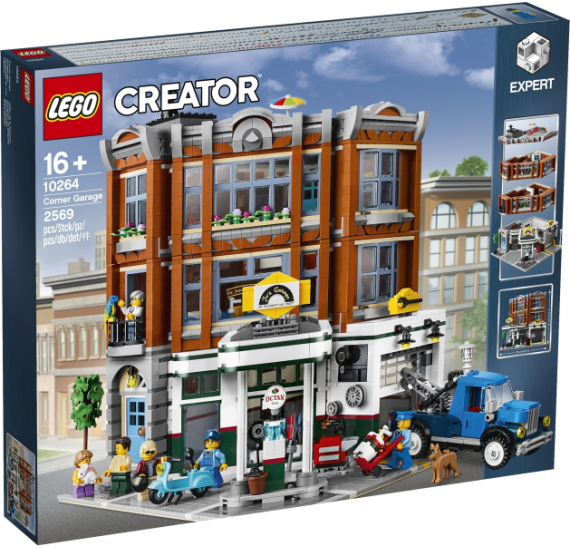 LEGO Creator 10264 Rohová garáž - balení