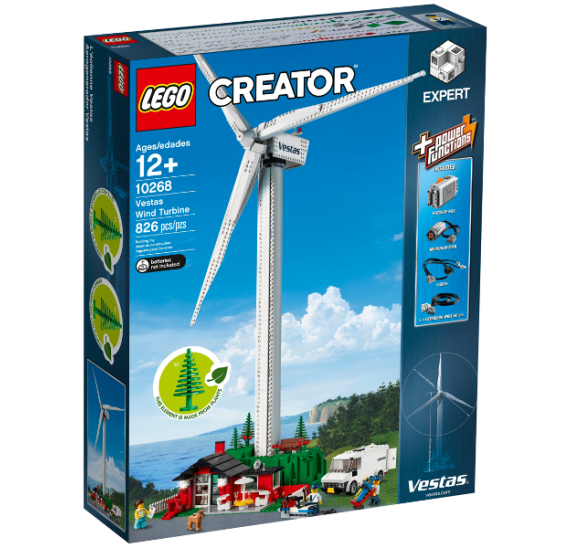 LEGO Creator 10268 Větrná turbína Vestas - balení 