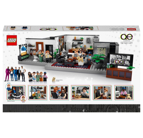 LEGO Creator Expert 10291 Queer tým – byt „Úžo Pětky“