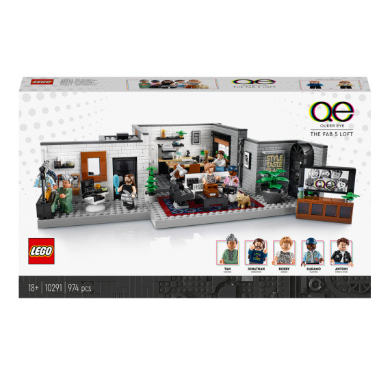 LEGO Creator Expert 10291 Queer tým – byt „Úžo Pětky“