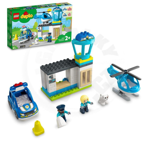 LEGO® DUPLO® 10959 Policejní stanice a vrtulník