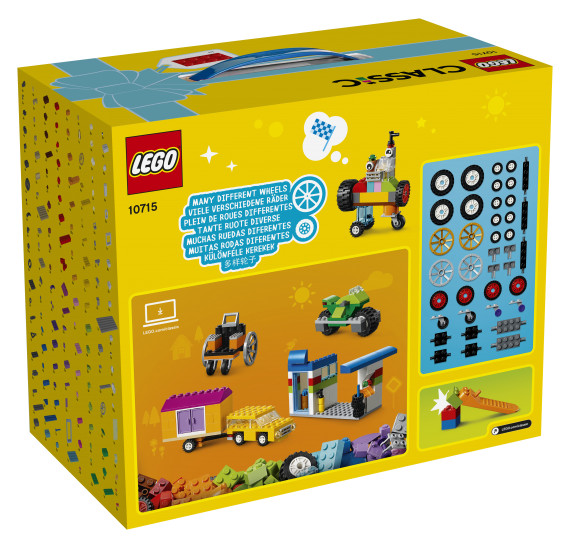 LEGO Classic 10715 Kostky na kolečkách