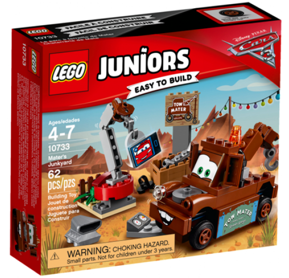 Lego JUNIORS 10733 Burákovo smetiště - balení