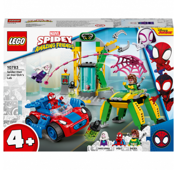 LEGO Marvel 10783 Spider-Man v laboratoři Doc Ocka
