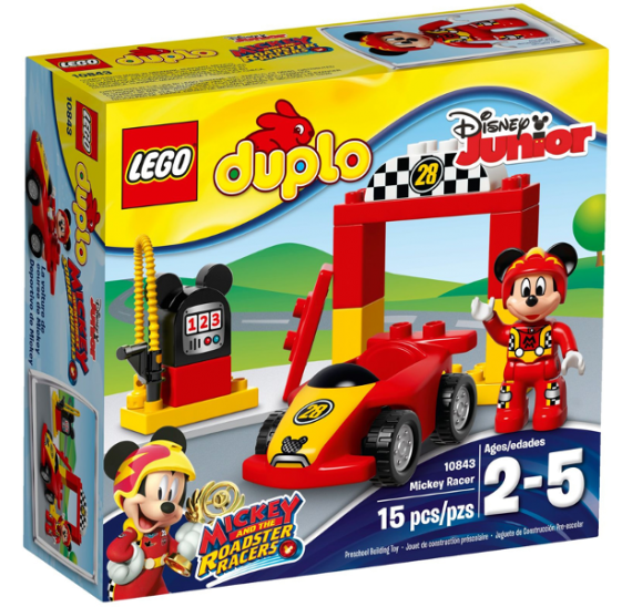 Lego Duplo 10843 Mickeyho závodní auto  - balení 
