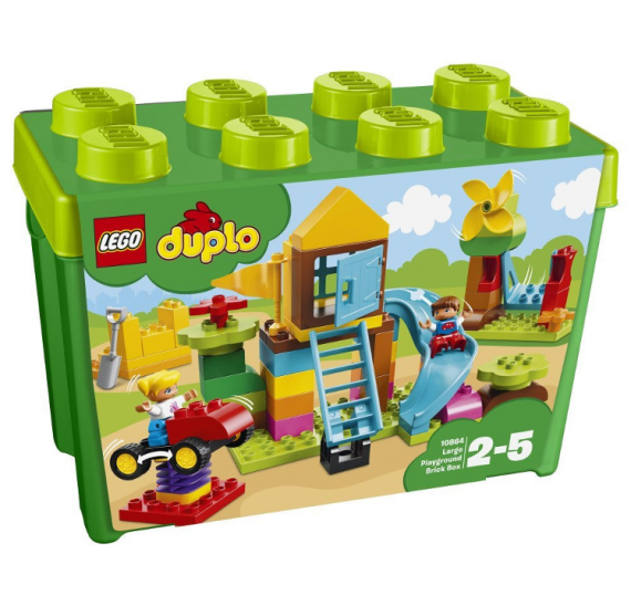 Lego Duplo 10864 Velký box s kostkami na hřiště - baleni 