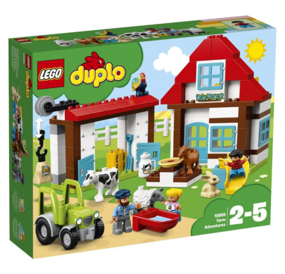 Lego Duplo 10869 Dobrodružství na farmě - balení