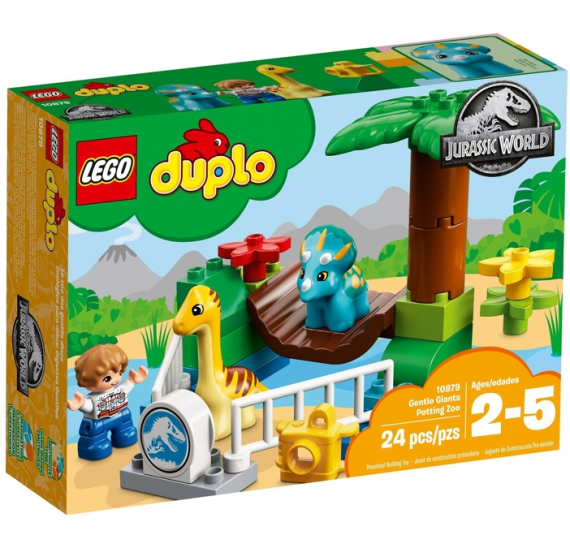 LEGO DUPLO 10879 Jurský svět Gentle Giants Petting Zoo - balení