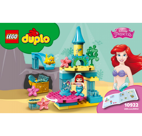 LEGO Duplo 10922 Arielin podmořský zámek