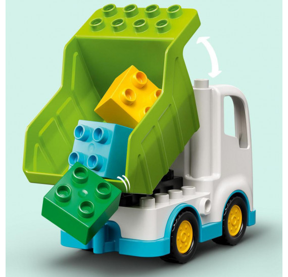 LEGO® DUPLO® 10945 Popelářský vůz a recyklování