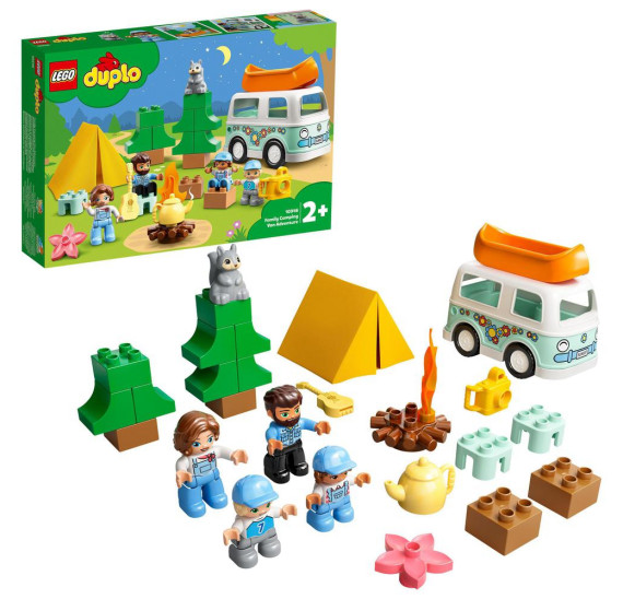 LEGO® DUPLO® 10946 Dobrodružství v rodinném karavanu