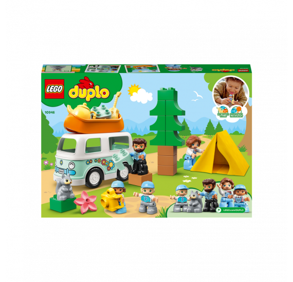 LEGO® DUPLO® 10946 Dobrodružství v rodinném karavanu