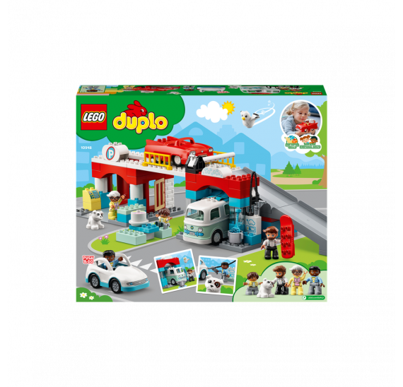 LEGO® DUPLO® 10948 Garáž a myčka aut