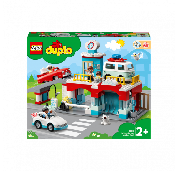 LEGO® DUPLO® 10948 Garáž a myčka aut