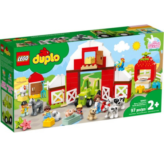 LEGO Duplo 10952 Stodola, traktor a zvířátka z farmy