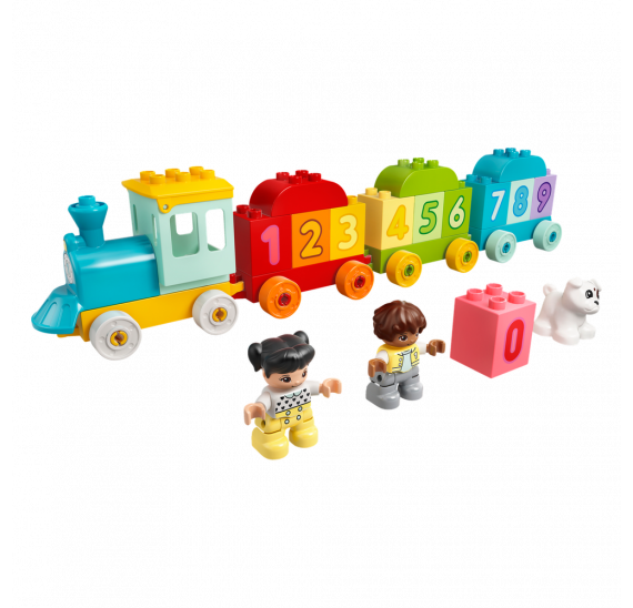 LEGO® DUPLO® 10954 Vláček s čísly – Učíme se počítat