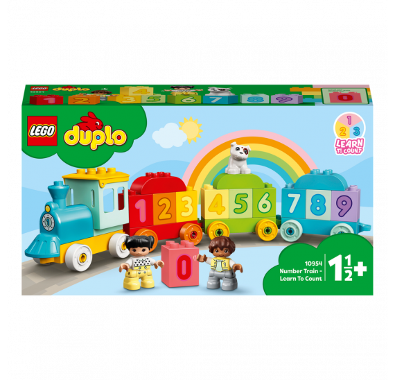 LEGO® DUPLO® 10954 Vláček s čísly – Učíme se počítat