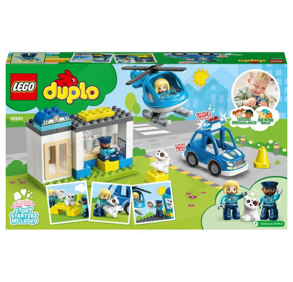 LEGO® DUPLO® 10959 Policejní stanice a vrtulník