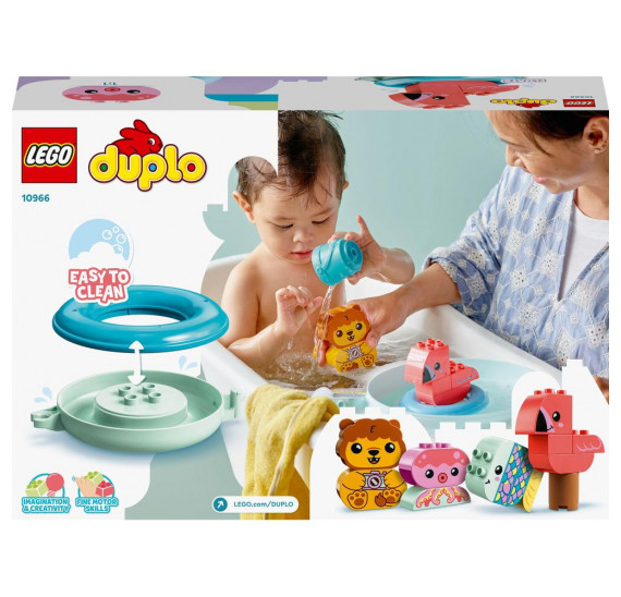 LEGO DUPLO 10966 Legrace ve vaně: Plovoucí ostrov se zvířátky