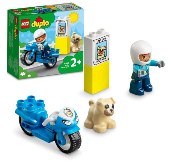 LEGO® DUPLO® 10967 Policejní motorka