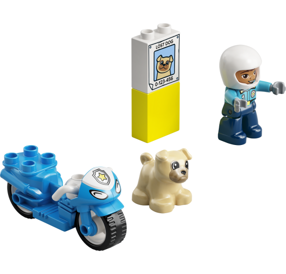 LEGO® DUPLO® 10967 Policejní motorka