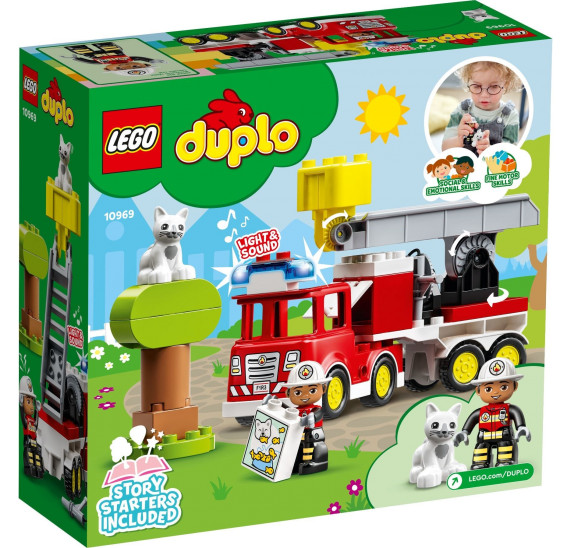 LEGO® DUPLO® Town 10969 Hasičský vůz