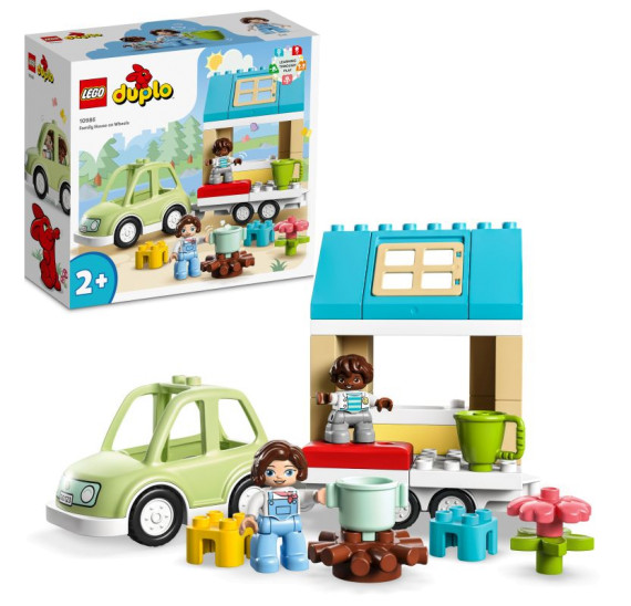 LEGO® DUPLO® 10986 Pojízdný rodinný dům