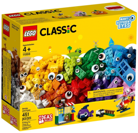 Lego Classic 11003 Kostky s očima - balení 