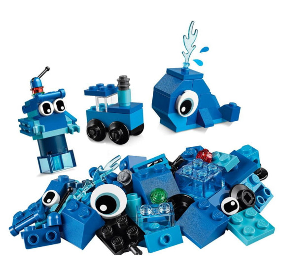 LEGO Classic 11006 Modré kreativní kostičky