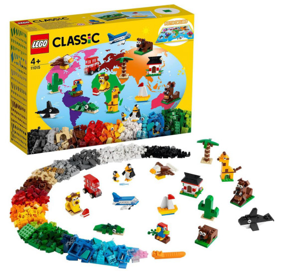 LEGO® Classic 11015 Cesta kolem světa