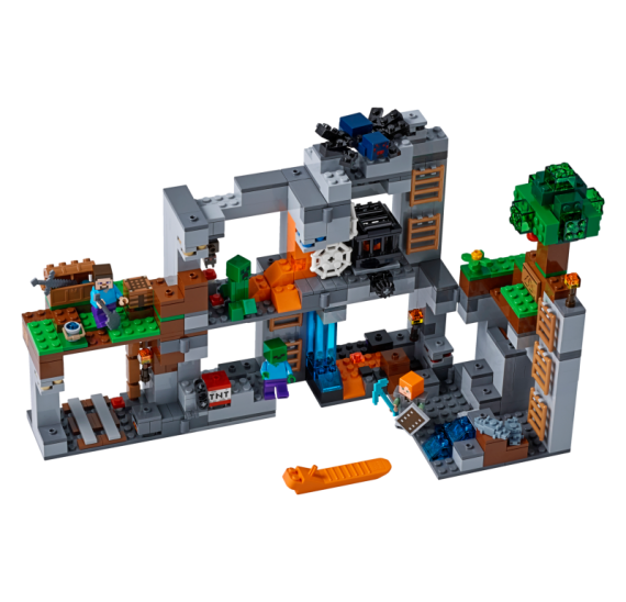 LEGO Minecraft 21147 Skalní dobrodružství  - detail