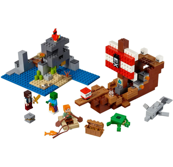 Lego Minecraft 21152 Dobrodružství pirátské lodi