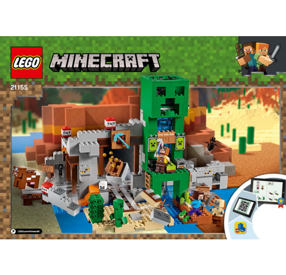 LEGO Minecraft 21155 Creepův důl