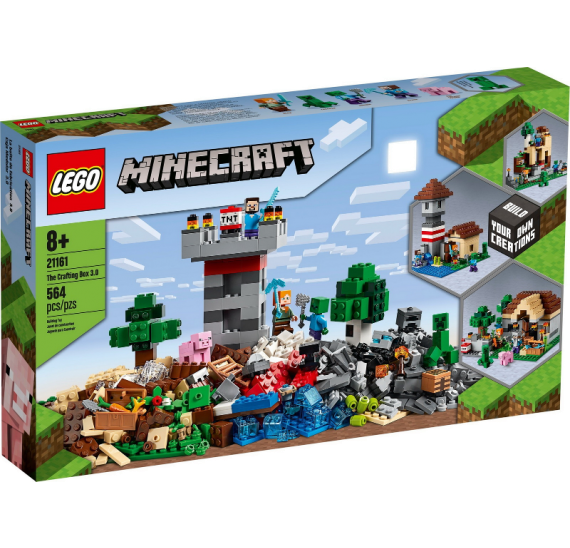 Lego Minecraft 21161 Kreativní box 3.0