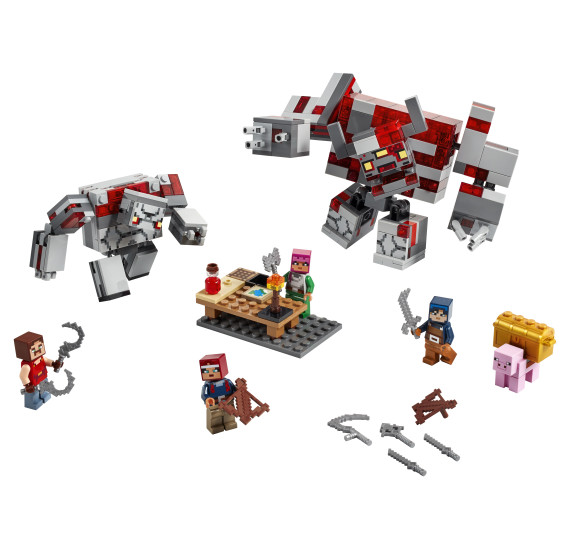 LEGO Minecraft 21163 Bitka o rudit