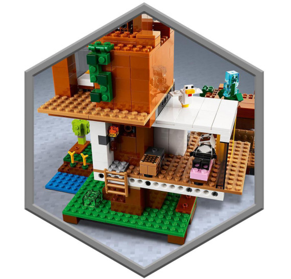 LEGO® Minecraft™ 21174 Moderní dům na stromě