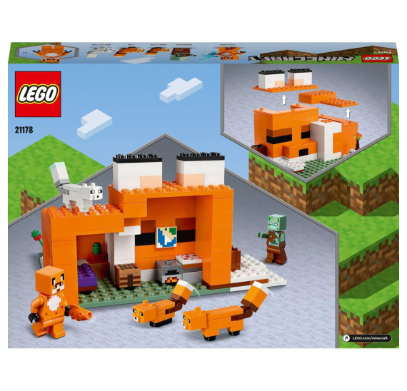 LEGO MINECRAFT 21178 Liščí domek