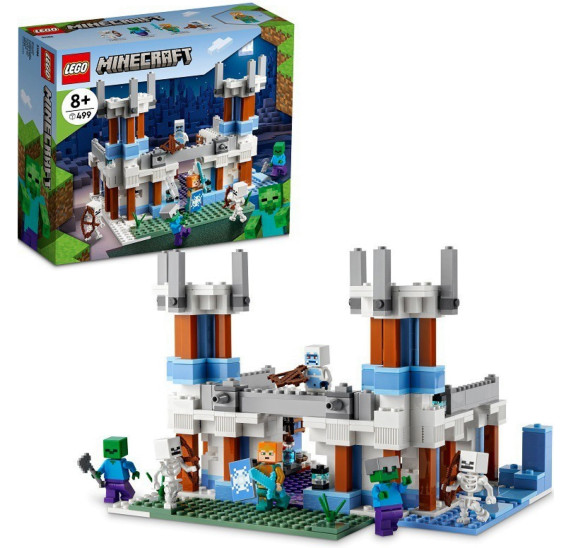 LEGO Minecraft 21186 Ledový zámek