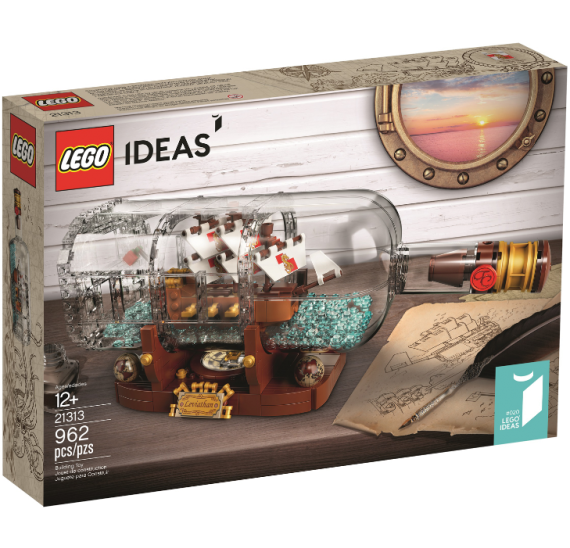 LEGO Ideas 21313 Loď v láhvi
