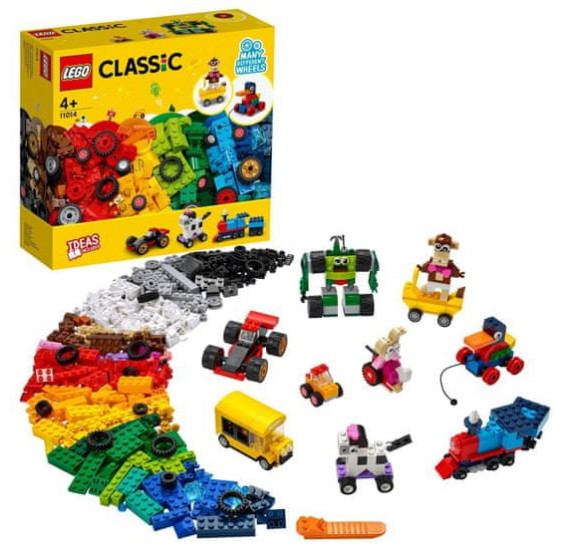 LEGO Classic 11014 Kostky a kola