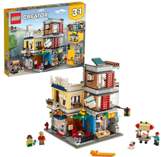 LEGO Creator 31097 Zverimex s kavárnou